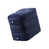 7pcs Inflatable Travel Foot Rest Pillow Height Adjustable 3 Layers