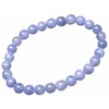 56442 Tanzanite 6mm AAA Bracelet with 6cm Inner Diameter Pouch