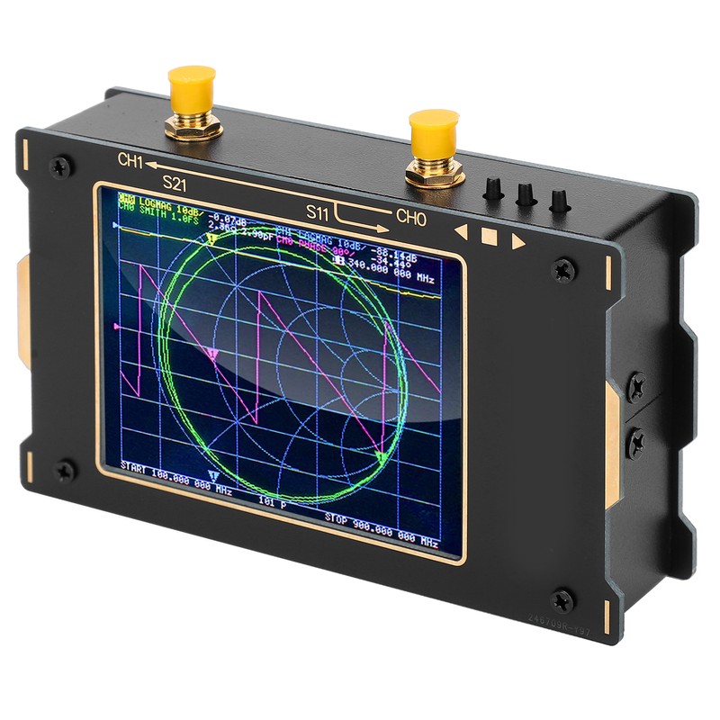 NanoVNA V2 50kHz‑3GHz Vector Network Analyzer Aluminum Alloy Antenna Analyzer