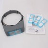 1.5x 2x 2.5x 3.5x Double Lens Head-mounted Headband Reading Magnifier