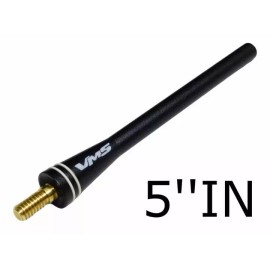 Unbranded TOYOTA 4RUNNER SHORT BLACK ANTENNA FITS ALL YEARS WITH SCREW ON STYLE ANTENNA