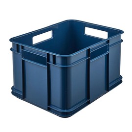 keeeper Bruno Eco Line 16 Litre Euro Box M Procyclene Storage Box with Carry Handles Eco Blue