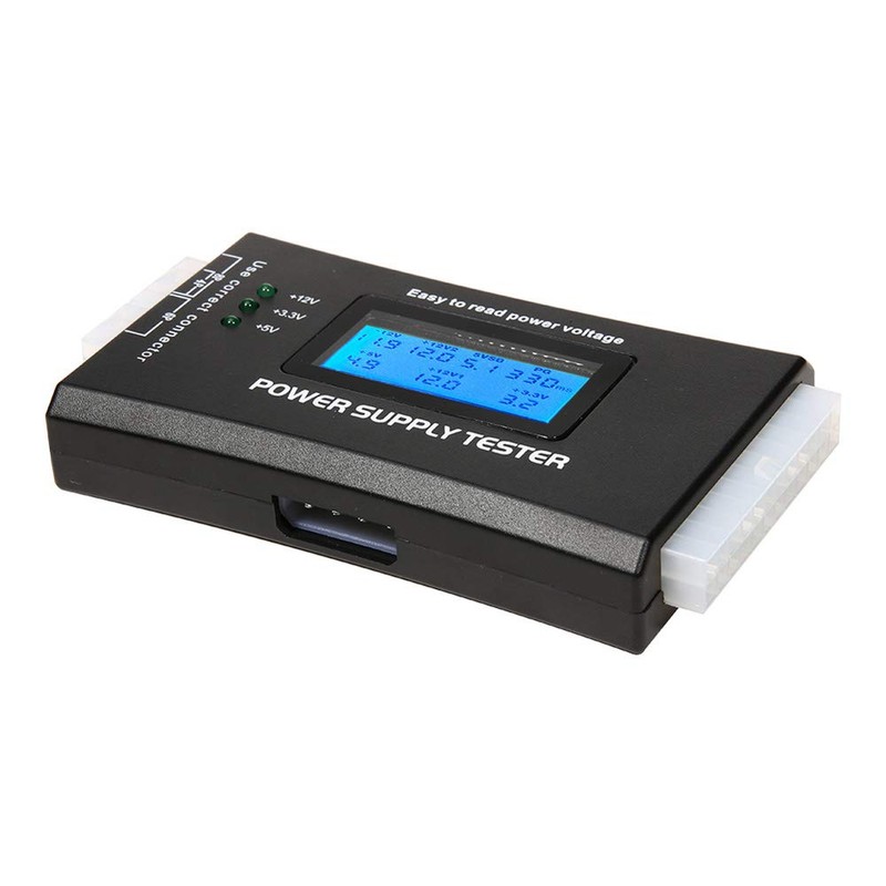 axGear Power Supply Tester PC Computer LCD 20/24 Pin 4