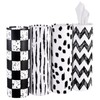 Car Tissues Holder with Facial Tissues, 4 Pack Car Tissues