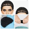 AMateschitz Pack of 2 Plain Mesh Crochet Hat Crochet Hair