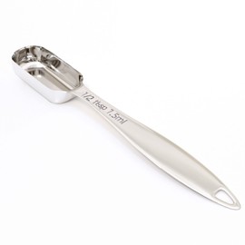 BERYLER 1PCS 1/2Tablespoon (1.5tsp, 7.5ml) Single Measuring Spoon, Individual Stainless Steel Long Handle Measure Teaspoon Only