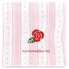 Reversible, Gauze Handkerchief, Romantic Border and Rose