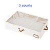 Closiq Under Bed Storage Bag Foldable – Clear Window with