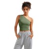 SUUKSESS Women Double Lined Going Out Trendy Crop Tops One
