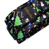 DiBanGu Mens Christmas Tie Set Funny Festive Tie Woven Pocket
