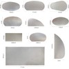 Feqsky 10pcs Steel Cutter Ceramic Tools, Sculpture Pottery Modeling Cutter
