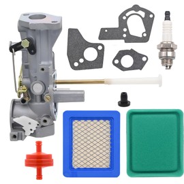 Amazeful 498298 Carburetor for B&S 495426 495951 492611 490533 692784 135202 130202 130212 137202 135212 133202 134202 133212 112202 5 HP Small Engine Craftsman MTD Rototiller Chipper Shredder