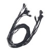 5pcs Sound Aid Adapter Cable Recevier Cable Hearing Device Accessories