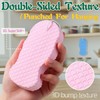 Magic Exfoliating Body Scrubber,3D Super Soft Exfoliating Bath Sponge,Removes Dead