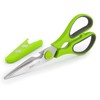 Rapesco 1598 Multi-Purpose Kitchen Scissors, Green