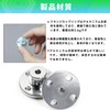 Aicosineg 2-Piece Set Internal Diameter 3mm Flange Coupling Rigid Connector