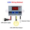 2Pcs Digital LED Temperature Controller Module 12V 10A 120W Digital