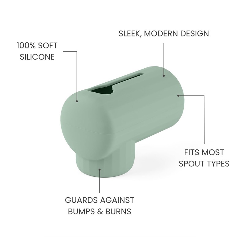 Bath Spout Cover, Soft Silicone Bathtub Faucet Cover Safety Universal
