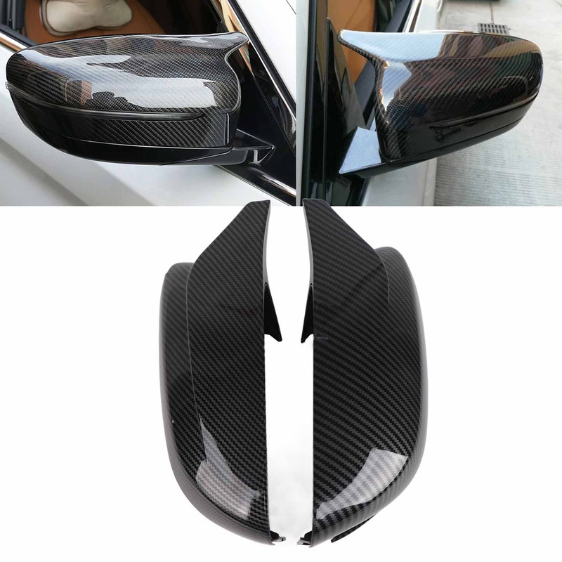 2pcs Side Mirror Cover for M Series Carbon Fiber Style