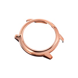 Baluue 1pc Professional Smart Watch Protective Cover Compatible Solar Pc Material Rose Gold Lightweight Wear-Resistant Case for Stylish