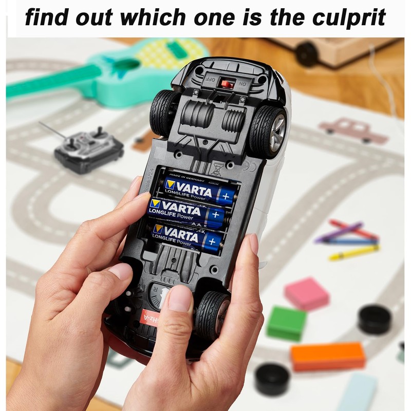 Battery Detective 12 Type Battery Tester with LCD Display, AAA