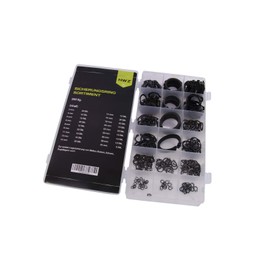 300-Piece Snap Ring Assortment 3-32 mm Outer Circlip Snap Rings Groove Ring Seegering