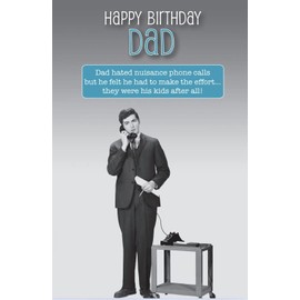 Dad Birthday Card, Funny Dad Birthday Card, Birthday Card for Dad, Happy Birthday Dad Card Funny