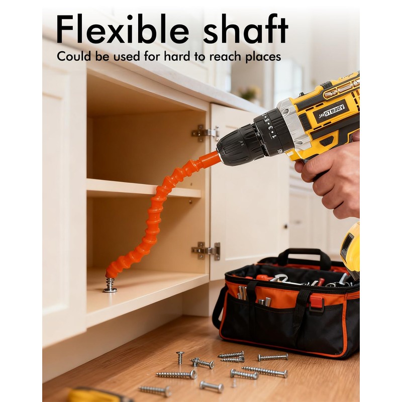 21V Cordless Drill Driver Kit, 25+1 Clutch, 2 Batteries &