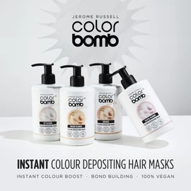 Jerome Russell Color Bomb Blondes - Ice Blonde Colour Depositing Conditioning Mask, 300ml