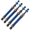 4Pcs CVD Front Rear Drive Shaft Metal Transmission Axle for