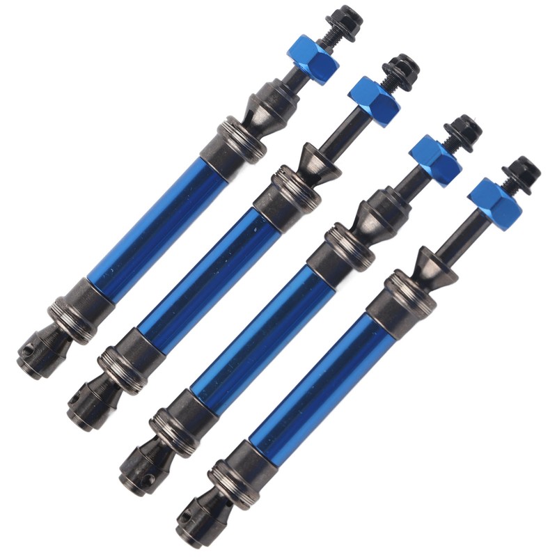 4Pcs CVD Front Rear Drive Shaft Metal Transmission Axle for