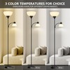 Floor Lamp for Living Room 9W LED Torchiere Floor Lamp