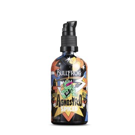 Bullfrog - Agnostico On The Rocks Multifuntional Beard Balm Limited Edition Artist 100ml - Nourishes and Hydrates Beard - Protects Against Irritations - Notes of Anise, Leather, Tobacco and Bay Rum