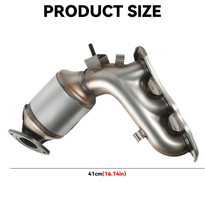 Right Exhaust Manifold Catalytic Converter for 2007-2010 Sienna 3.5L, FWD