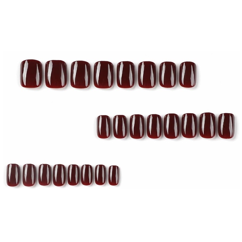 MISUD Press on Nails - Short Square Glue on Nails