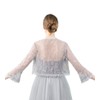 Central Chic© Womens Open Front Lace Shrug Bolero Cardigan For