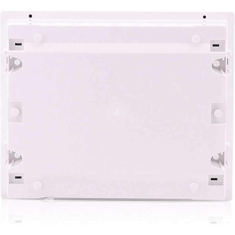 ETI 1-Row Fuse Box Flush-Mounted IP40 Distributor Housing White Door