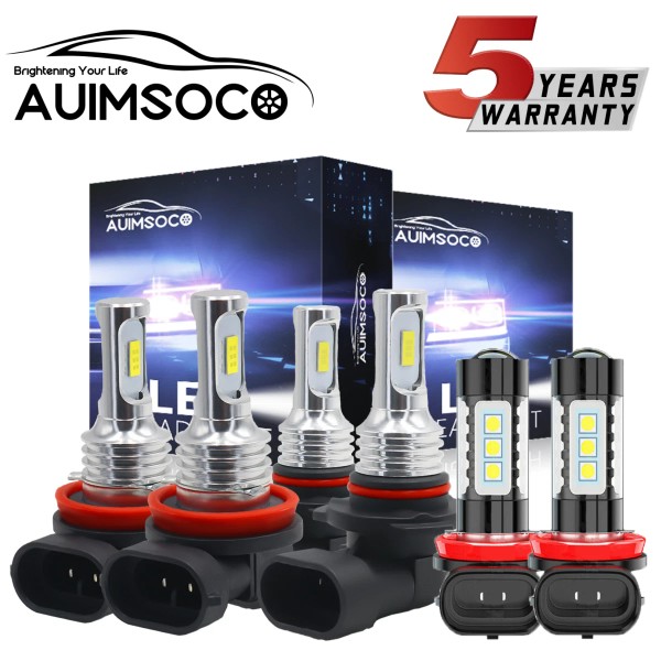AUIMSOCO For Toyota Prius C/V 2012-2017 LED Headlight High Low