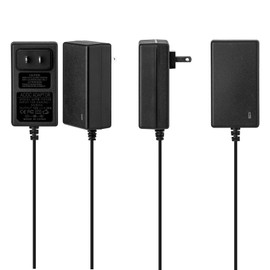 15W Power Adapter Replacement for Echo Pop, Dot 5th Gen, Dot 4th Gen, Dot 3rd Gen, Kids Edition, TV Cube Smart Speakers - Black Charger Cord Plug Long Cable, 3ft