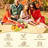 Outdoor Picnic Blankets,80" x80" Foldable Lightweight Waterproof Sand Mat,Beach Blanket