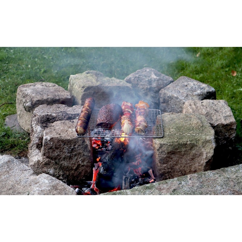 Origin Outdoors Unisex - Adult Titanium Grill, Multicoloured, One Size