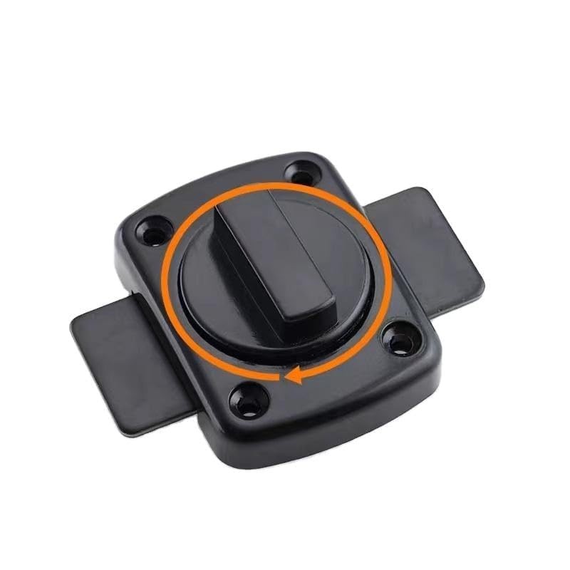 Emapoy 2 Pack Gate Latch Slide Bolt Latches Lock, Hook