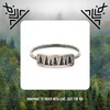 Evergreen Pine Tree Sterling Silver Stacking Bar Ring (5)