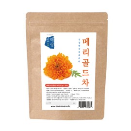 Sanhaerang Marigold Flower Tea Triangle Tea Bags 100 Pieces Marigold Marigold / 메리골드 꽃차 삼각티백 100개입 금잔화 마리골드