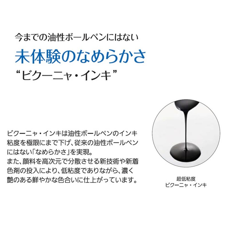 ぺんてる 多機能ボールペン ビクーニャEX3 BXW3375W ホワイト