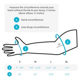 BraceAbility Compression Arthritis Gloves - Fingerless Copper Hand Support for Rheumatoid or Psoriatic Arthritis, Carpal Tunnel, Osteoarthritis, Swelling, Gout and Raynaud's Pain (XL - Pack of 2)