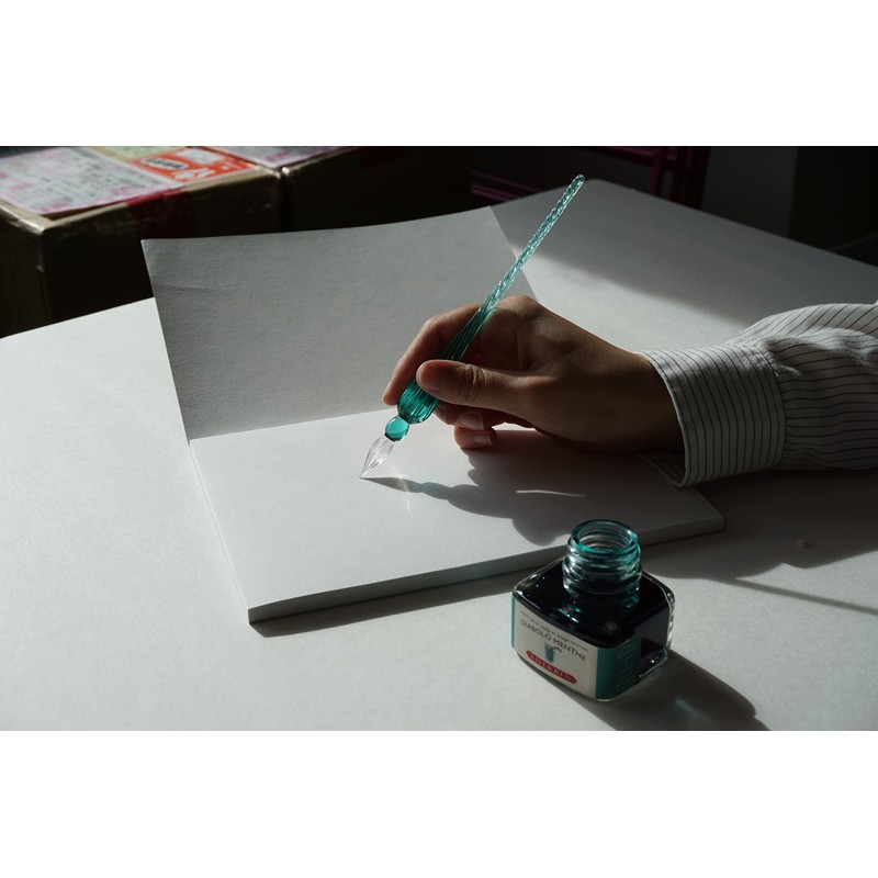 Herbin 21437T Glass Nib, Round, 18 cm, Ideal for Calligraphy,