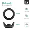 CELLONIC® Lens Hood Compatible with Diameter 95 mm Filter Thread