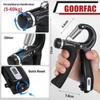 GOORFAC Hand Trainer Finger Trainer (6 Pieces) Grip Strength Trainer