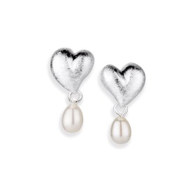 Heartbreaker crown of my heart LD LP 24 PW Sterling Silver 925 Stud Earrings